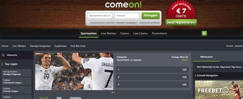 come on sportwetten|come on bet.